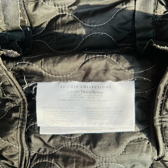 JJ cole BundleMe Winter Care Seat Cover - Picture 4 of 5